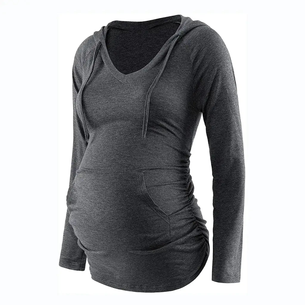 Maternity Hoodie Sweatshirt