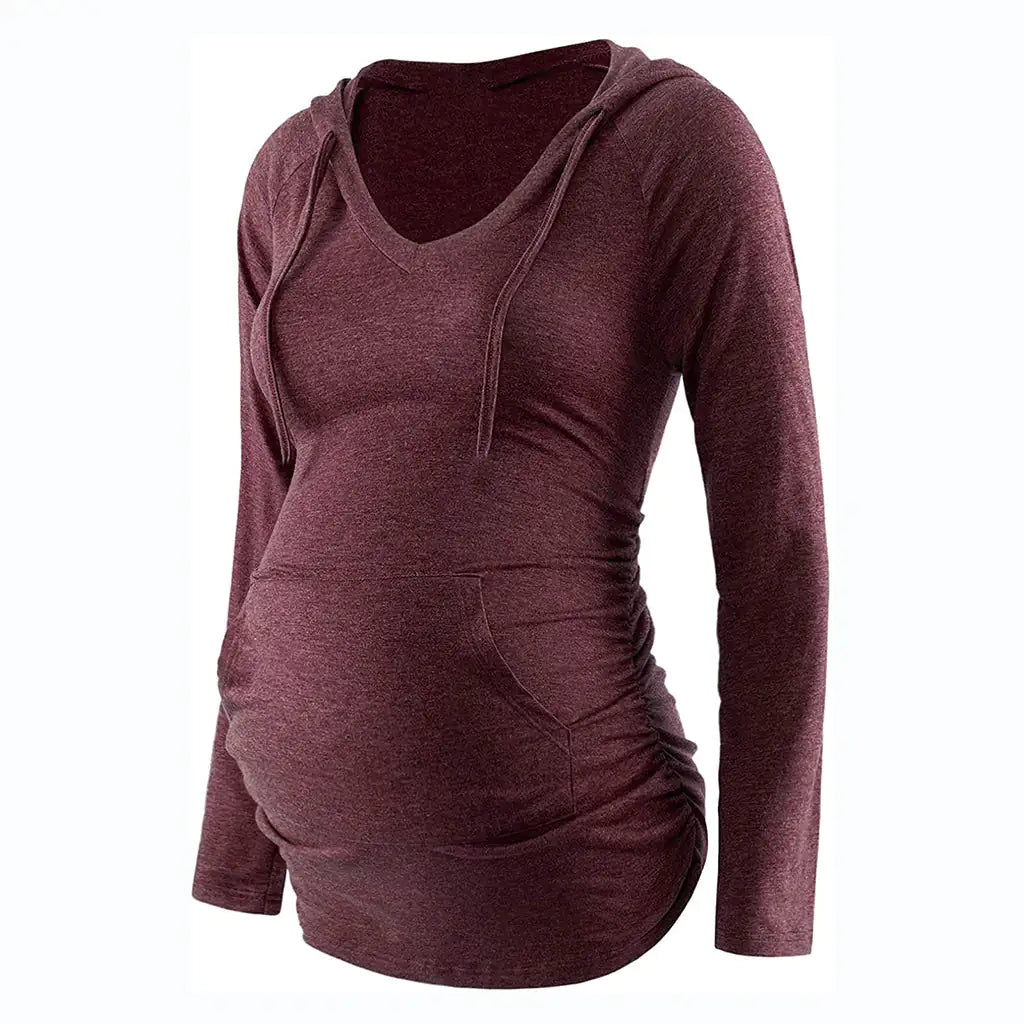 Maternity Hoodie Sweatshirt